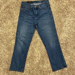 J Crew Vintage cropped jeans size 27